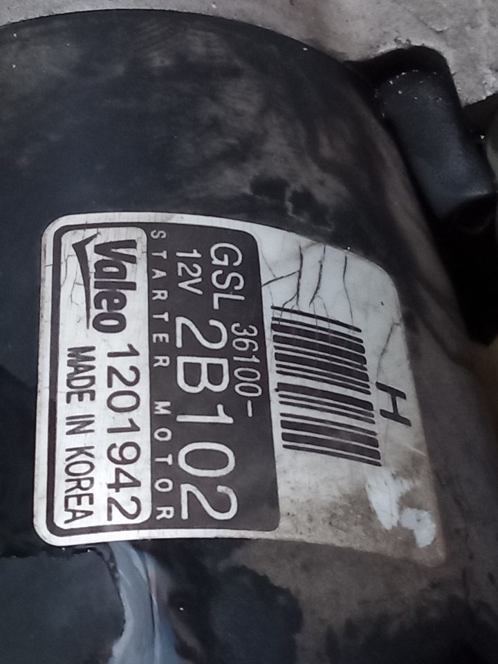 Used 2013 Kia RIO Starter Motor - Stock #H15333