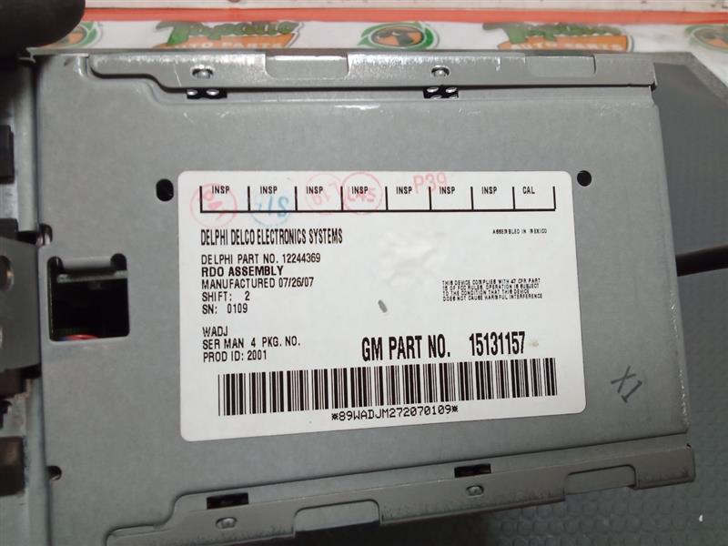 Used 2008 General Motors COLORADO Radio Audio - Stock #H15360