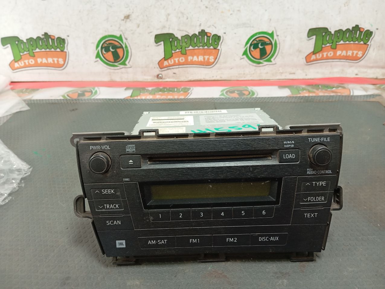 Used 2010 Toyota PRIUS Radio Audio - Stock #H15596