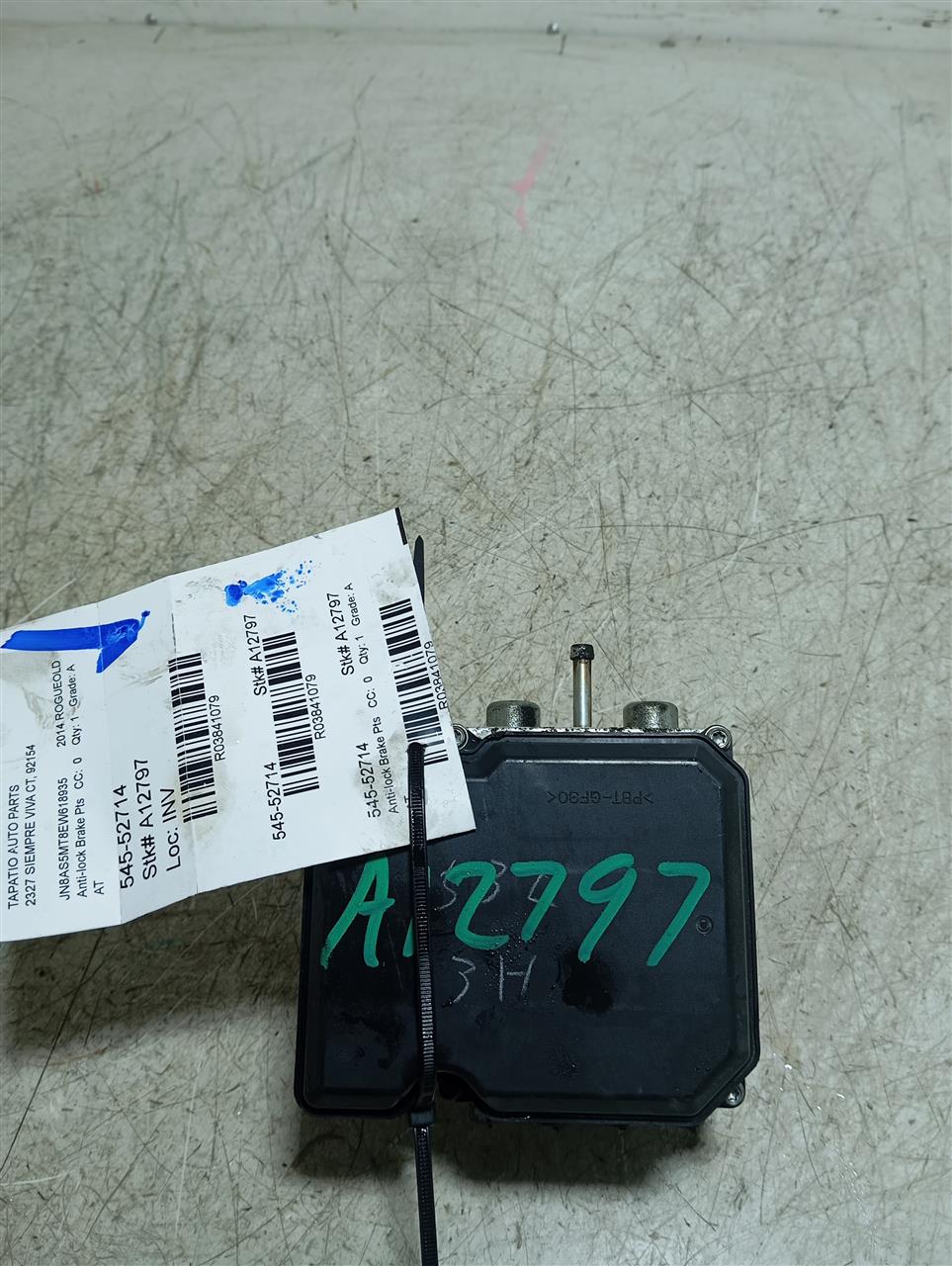 Used 2014 Nissan ROGUE Anti-lock Brake Pts - Stock #A12797