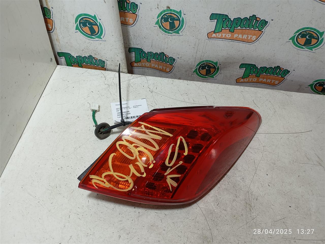 2010 Nissan MURANO Tail Lamp