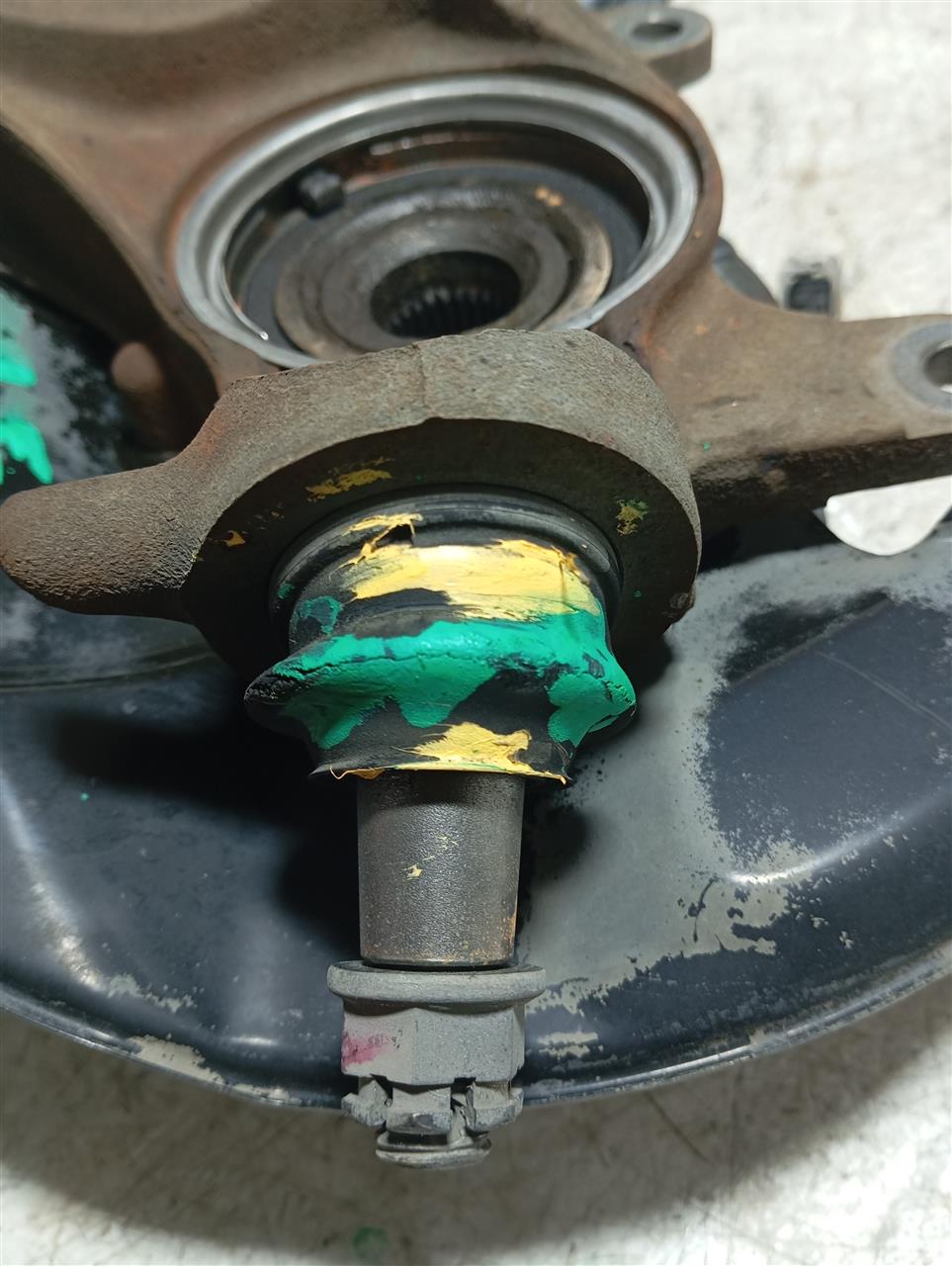 2013 Honda ACCORD Spindle Knuckle, Fr