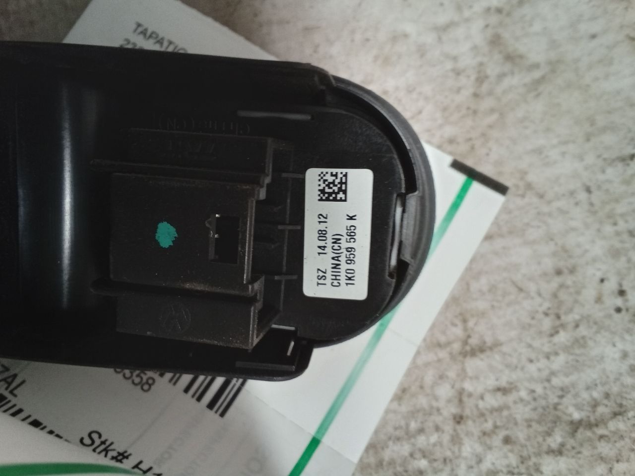 Used 2013 Volkswagen GOLF Front Door Switch - Stock #H16575