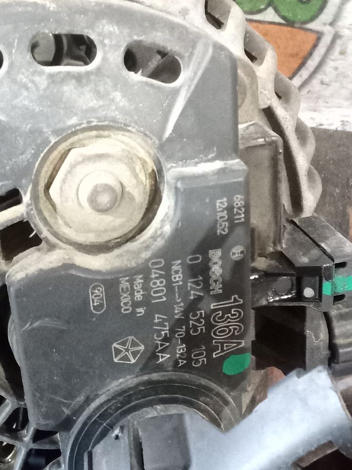 Used 2006 Chrysler DODGE 3500 PICKUP Alternator - Stock #H15983