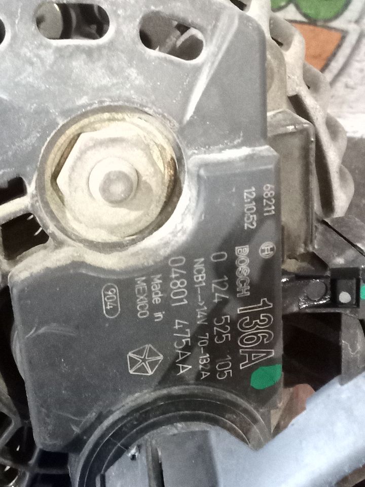 Used 2006 Chrysler DODGE 3500 PICKUP Alternator - Stock #H15983