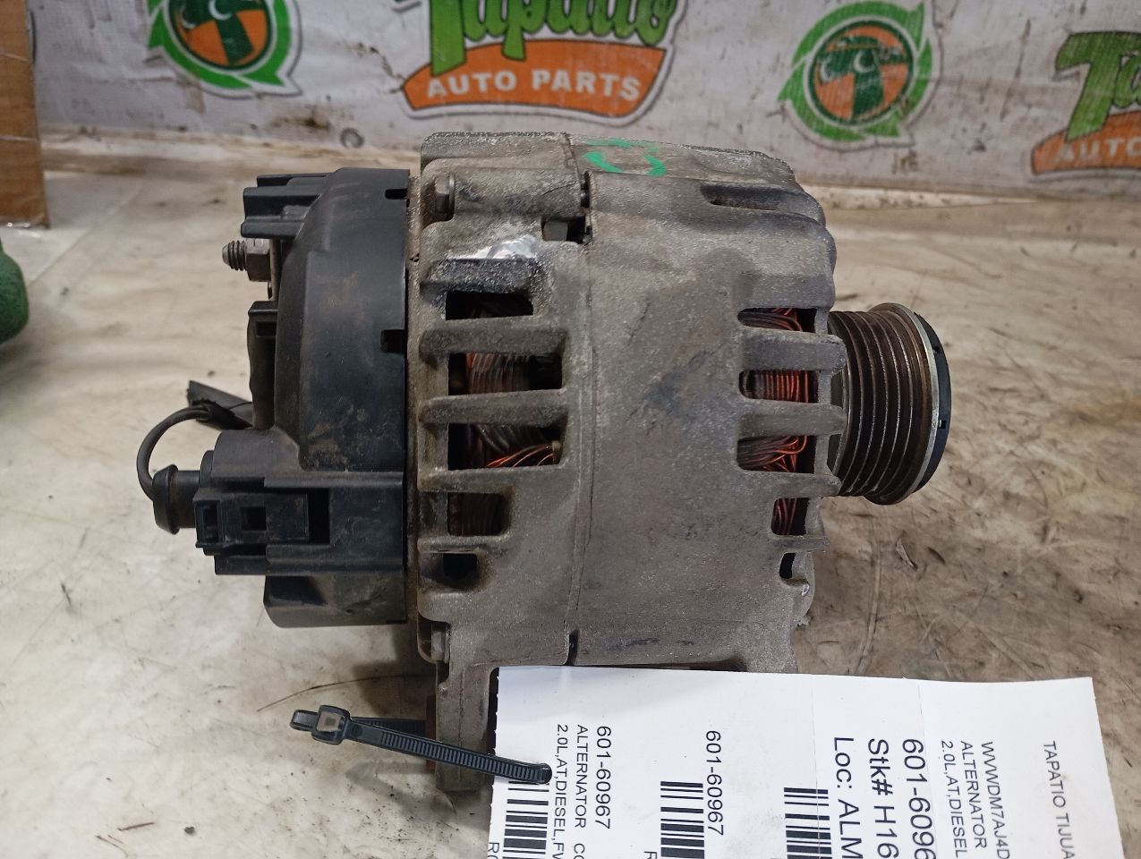 Used 2013 Volkswagen GOLF Alternator - Stock #H16575