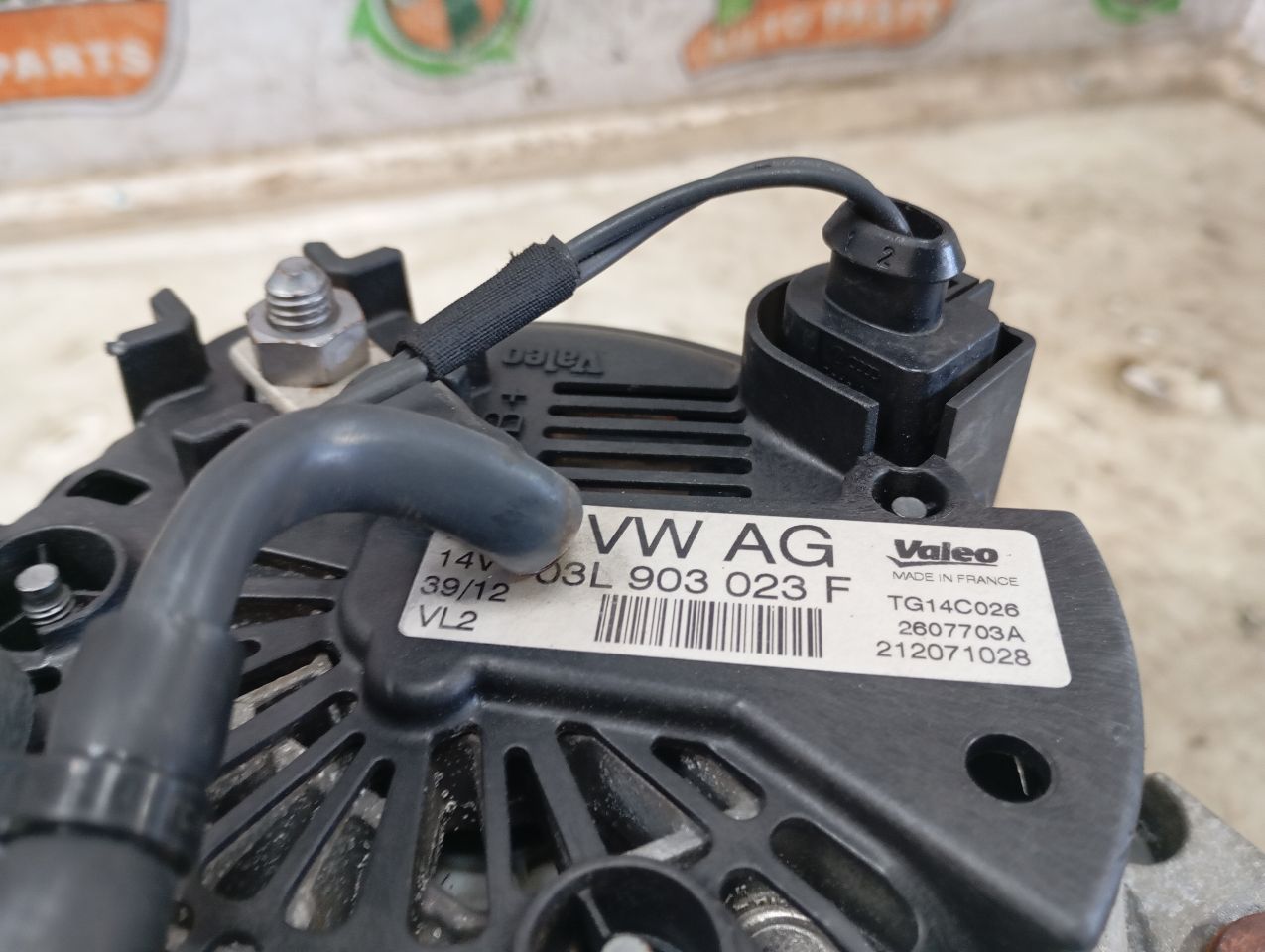 Used 2013 Volkswagen GOLF Alternator - Stock #H16575