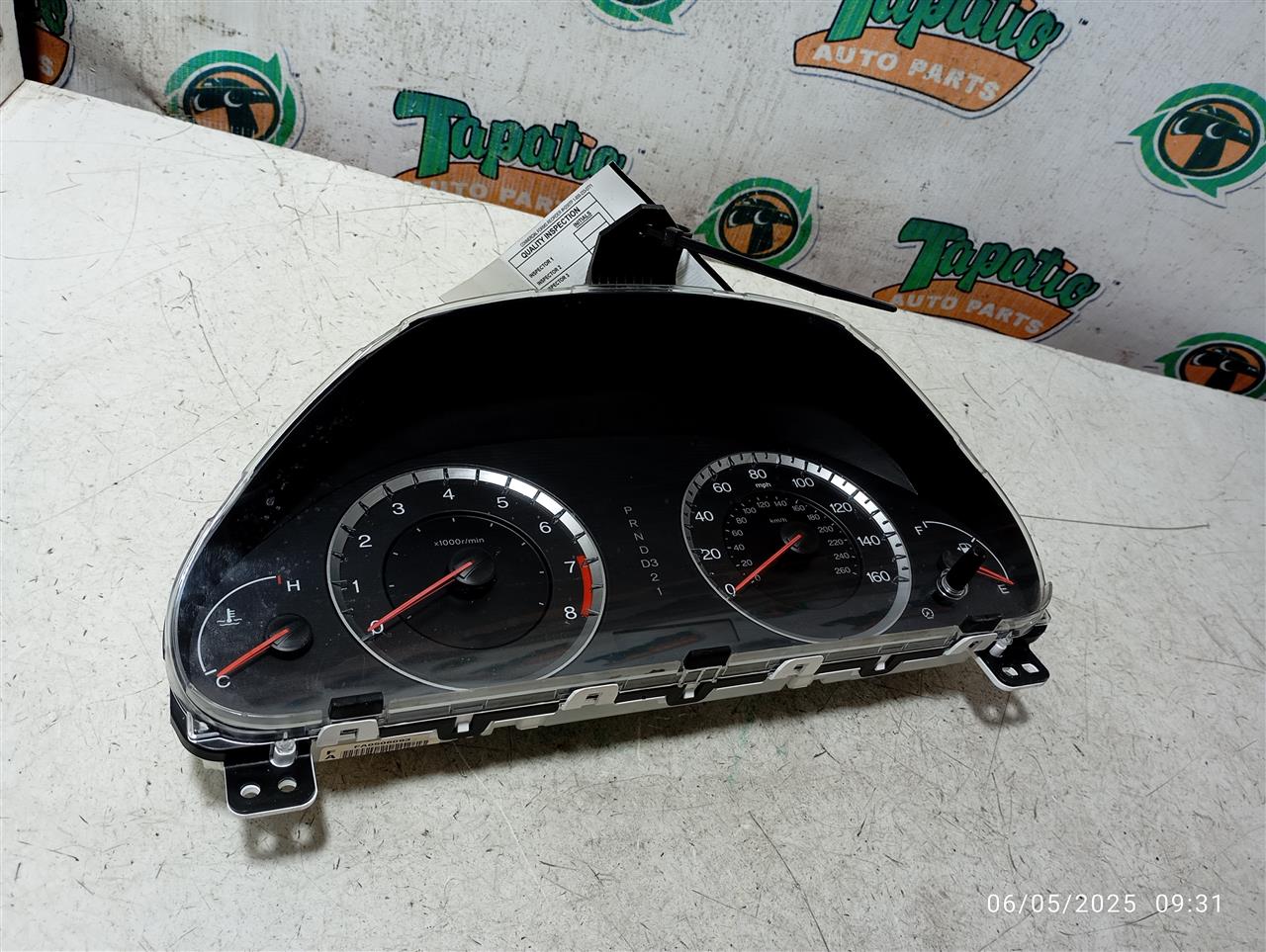 Used 2009 Honda ACCORD Speedo Head/Cluster - Stock #A12790
