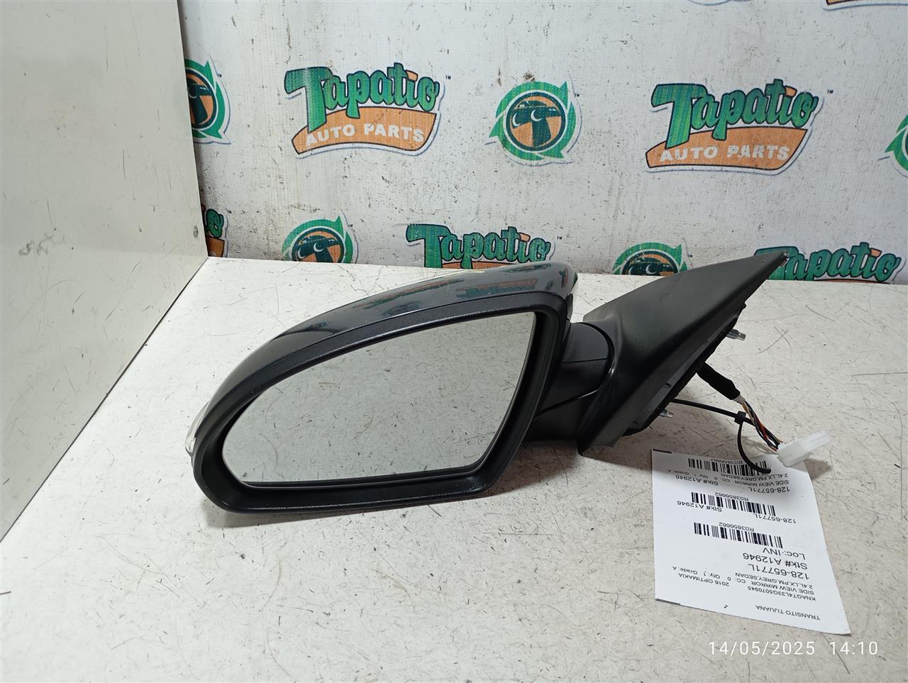 Used 2016 Kia OPTIMA Side View Mirror - Stock #A12946