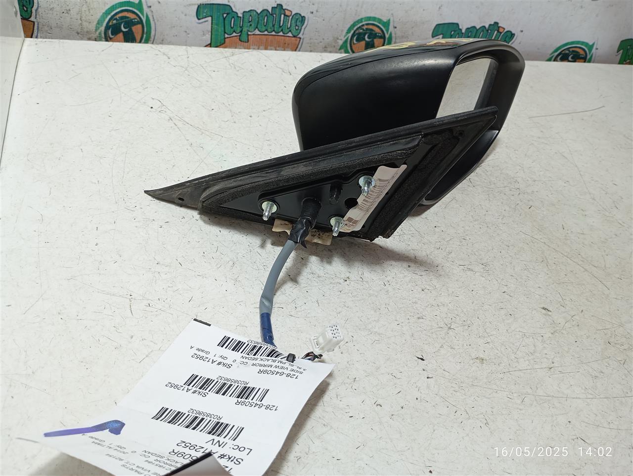 Used 2014 Nissan ALTIMA Side View Mirror - Stock #A12952