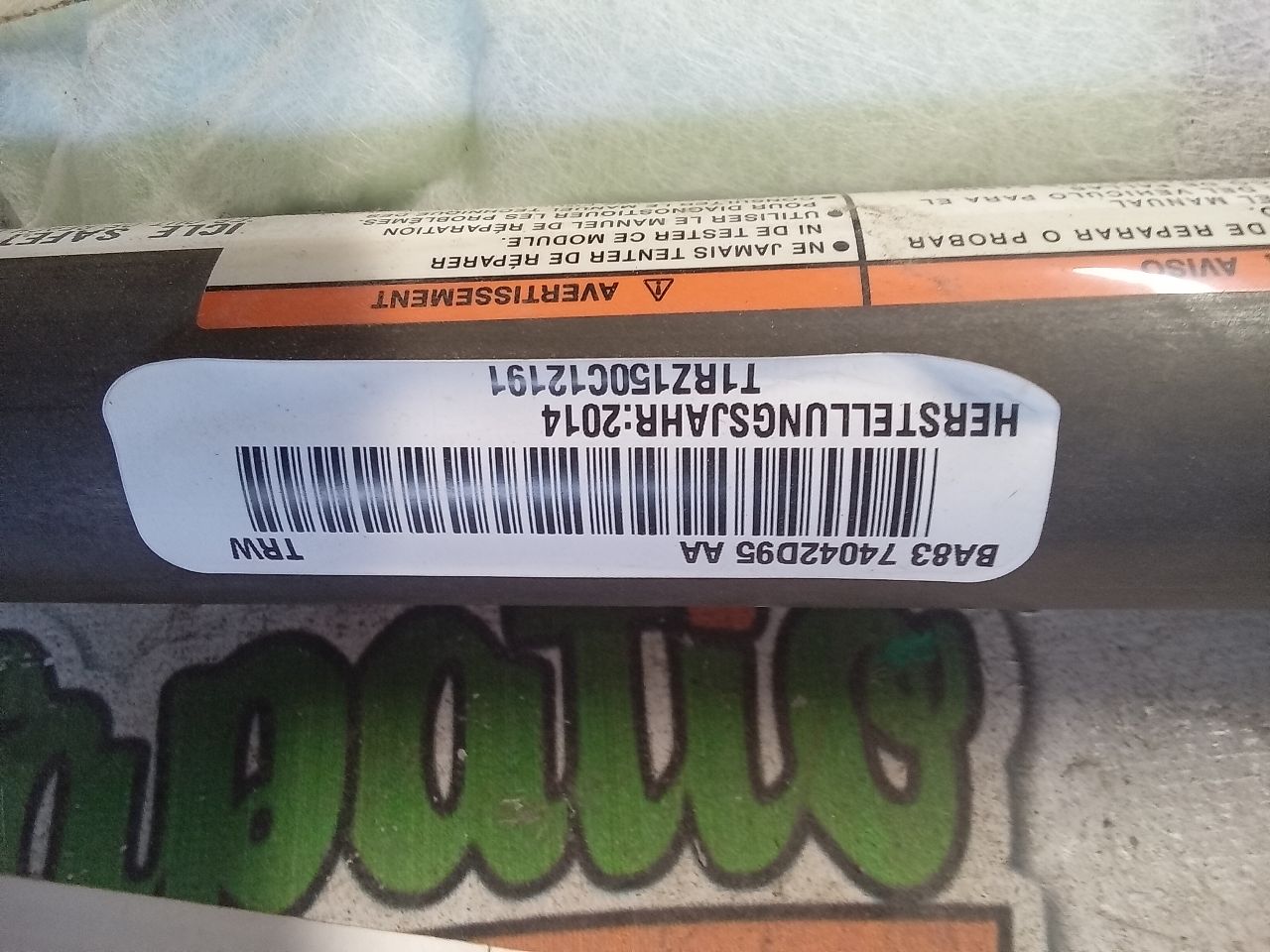 2014 Ford FLEX Air Bag