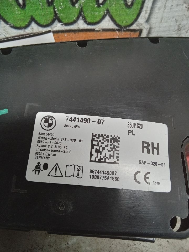 2019 BMW BMW 330i Air Bag