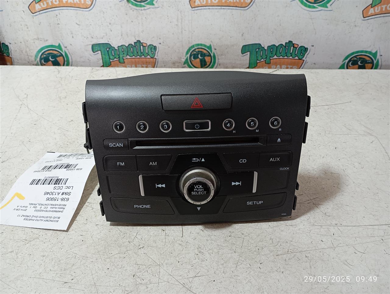Used 2014 Honda CR-V US market - Stock #A13046