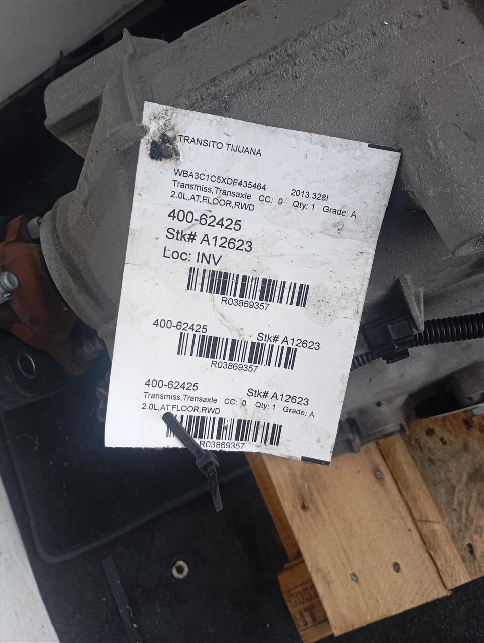 2013 BMW 328i BMW Transmiss,Transaxle