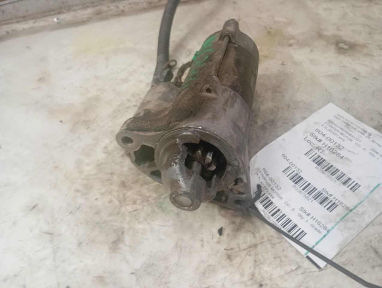Used 2006 Chrysler DODGE 1500 PICKUP Starter Motor - Stock #H16284