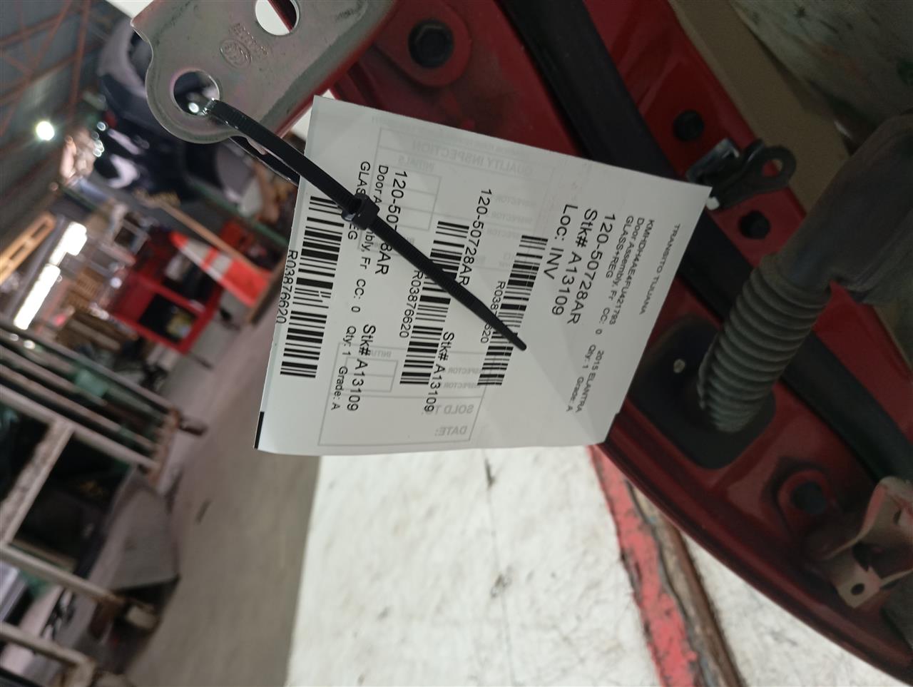 2015 Hyundai ELANTRA Door Assembly, Fr
