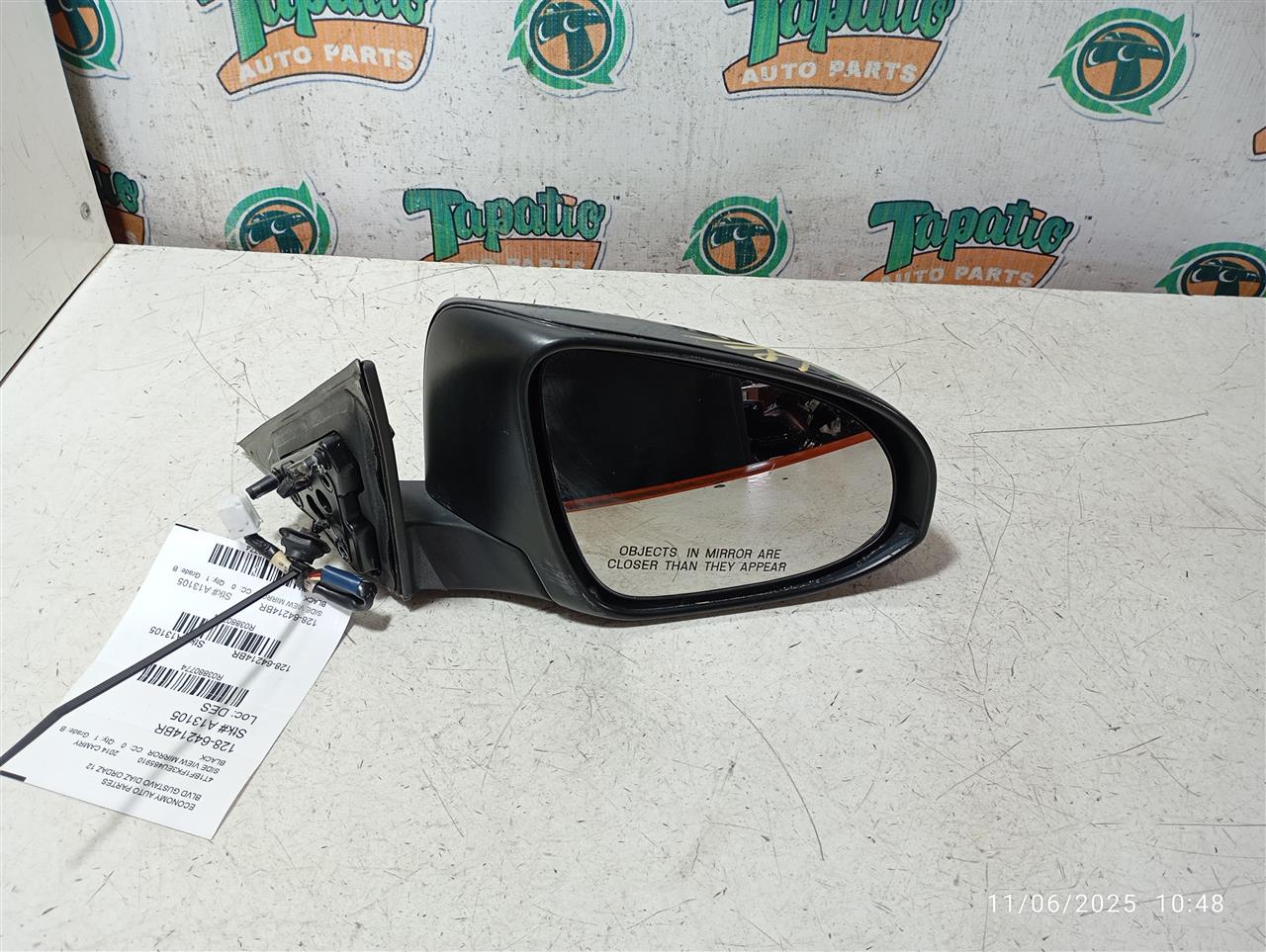 Used 2014 Toyota CAMRY w/o blind spot alert - Stock #A13105