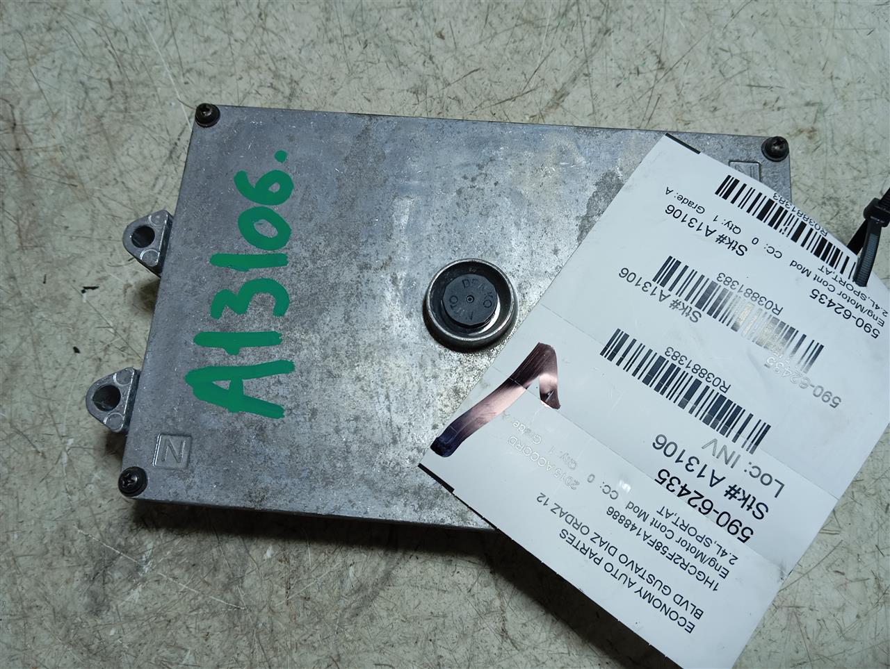 Used 2015 Honda ACCORD Eng/Motor Cont Mod - Stock #A13106