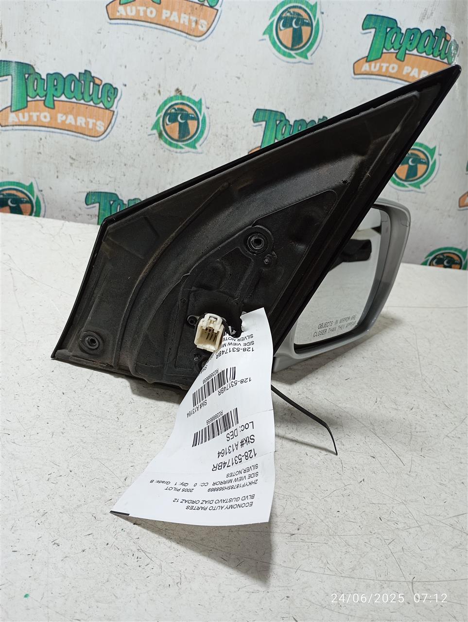 Used 2005 Honda PILOT Side View Mirror - Stock #A13164