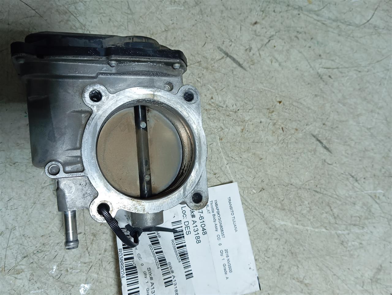 Used 2016 Nissan NV 3500 Throttle Body Assy - Stock #A13188