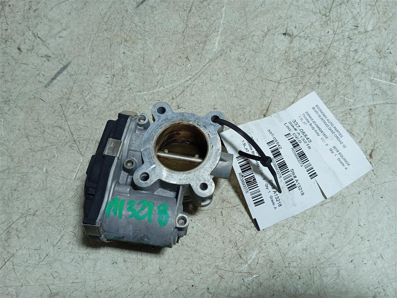Used 2019 General Motors EQUINOX Throttle Body Assy - Stock #A13218