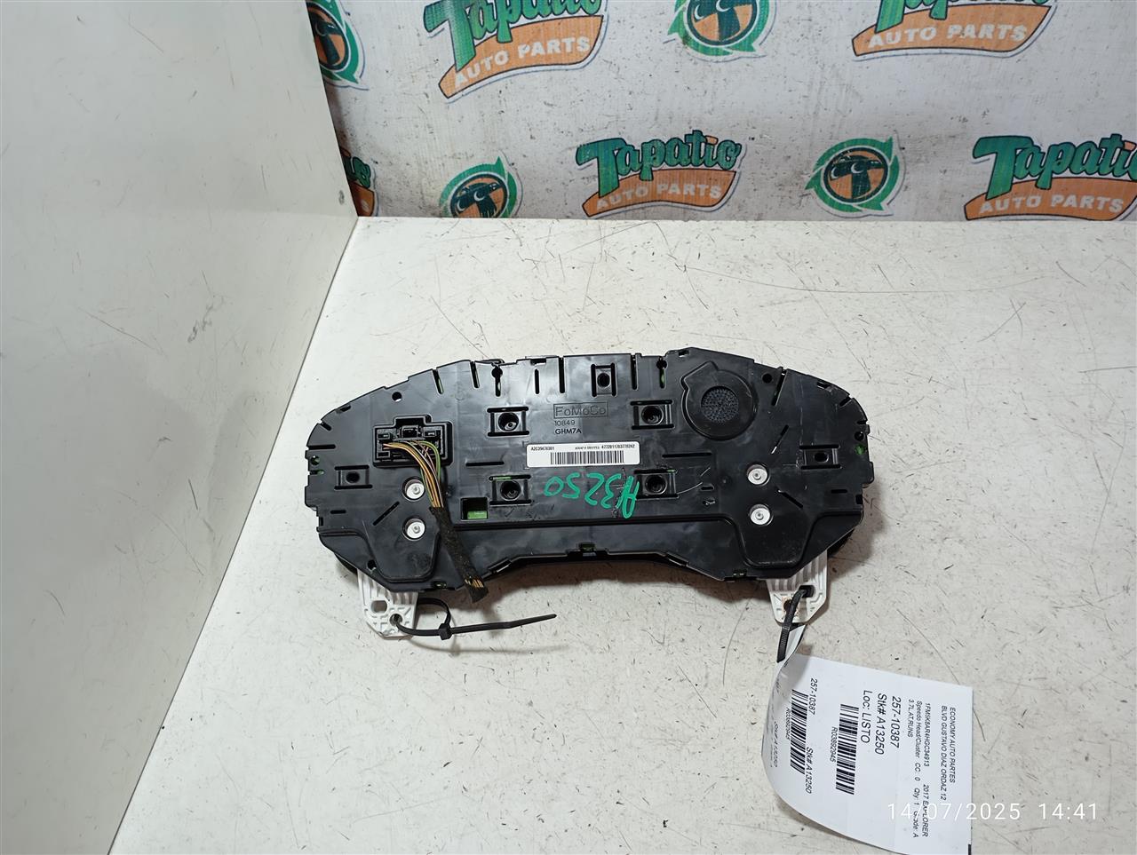 2017 Ford EXPLORER Speedo Head/Cluster