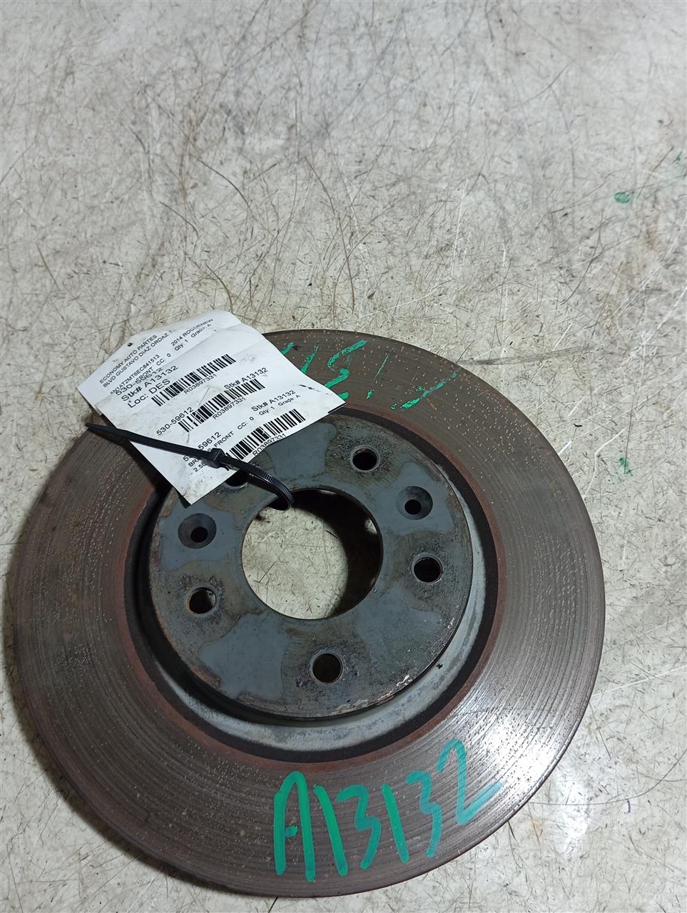 2014 Nissan ROGUE Brakes, Front