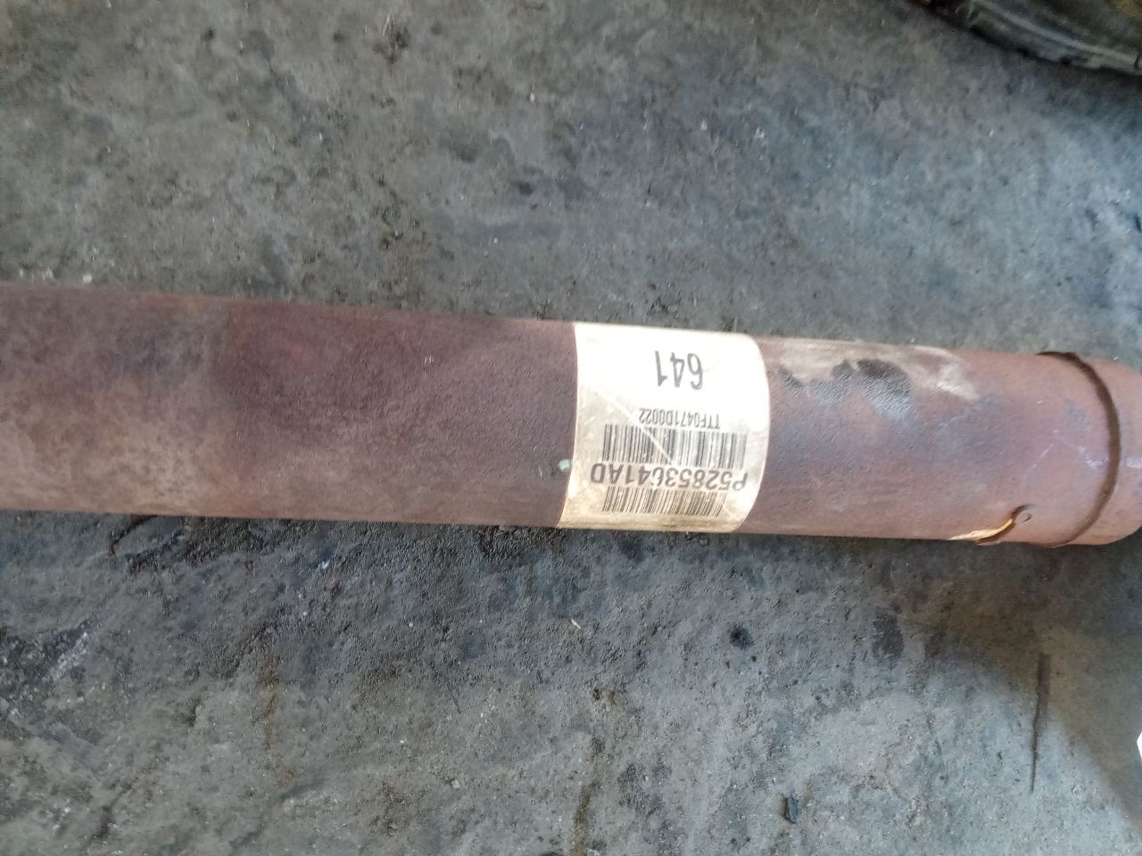 2011 GRAND CHEROKEE Jeep Drive Shaft, Front