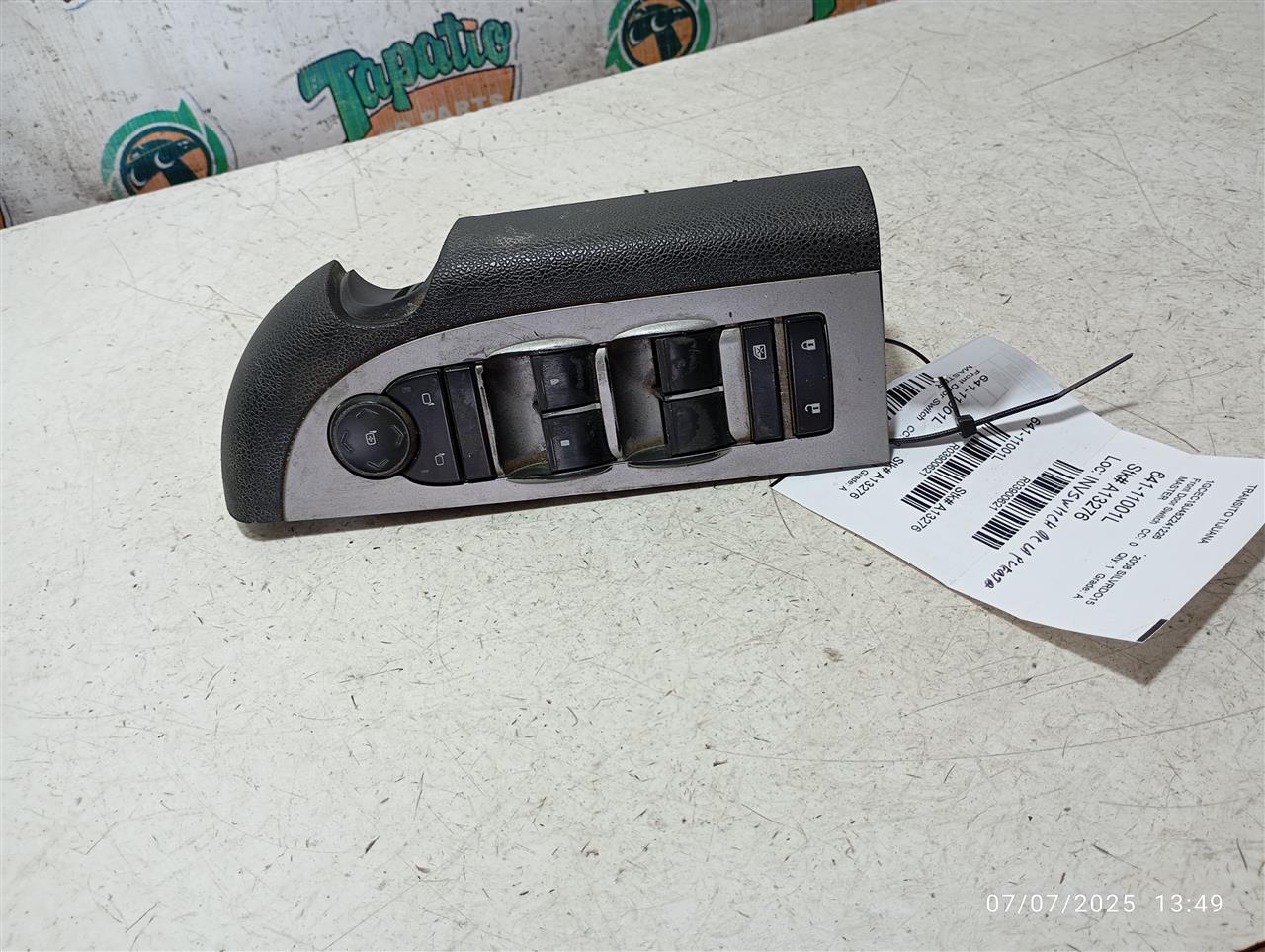 Used 2008 General Motors SILVERADO 1500 PICKUP Front Door Switch - Stock #A13276