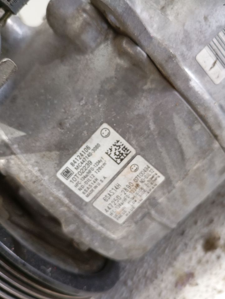 Used 2017 General Motors CAMARO AC Compressor - Stock #H17380
