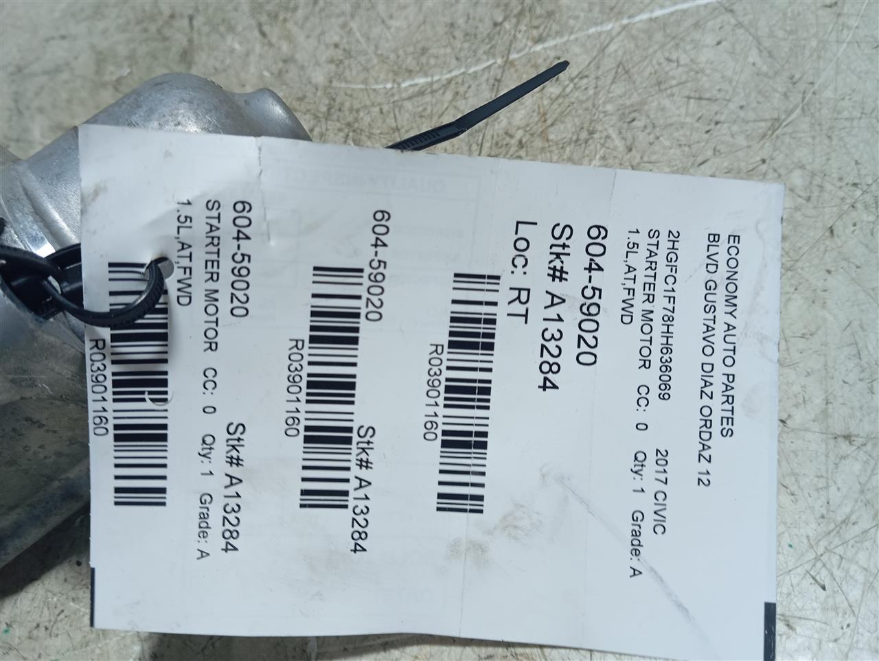 Used 2017 Honda CIVIC AT - Stock #A13284