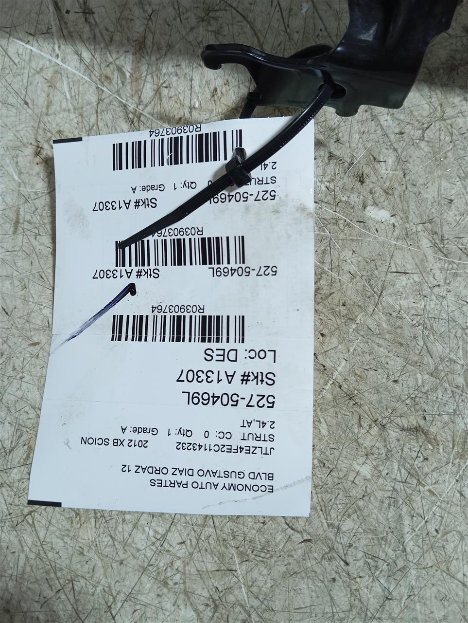 2012 Scion SCION XB Strut