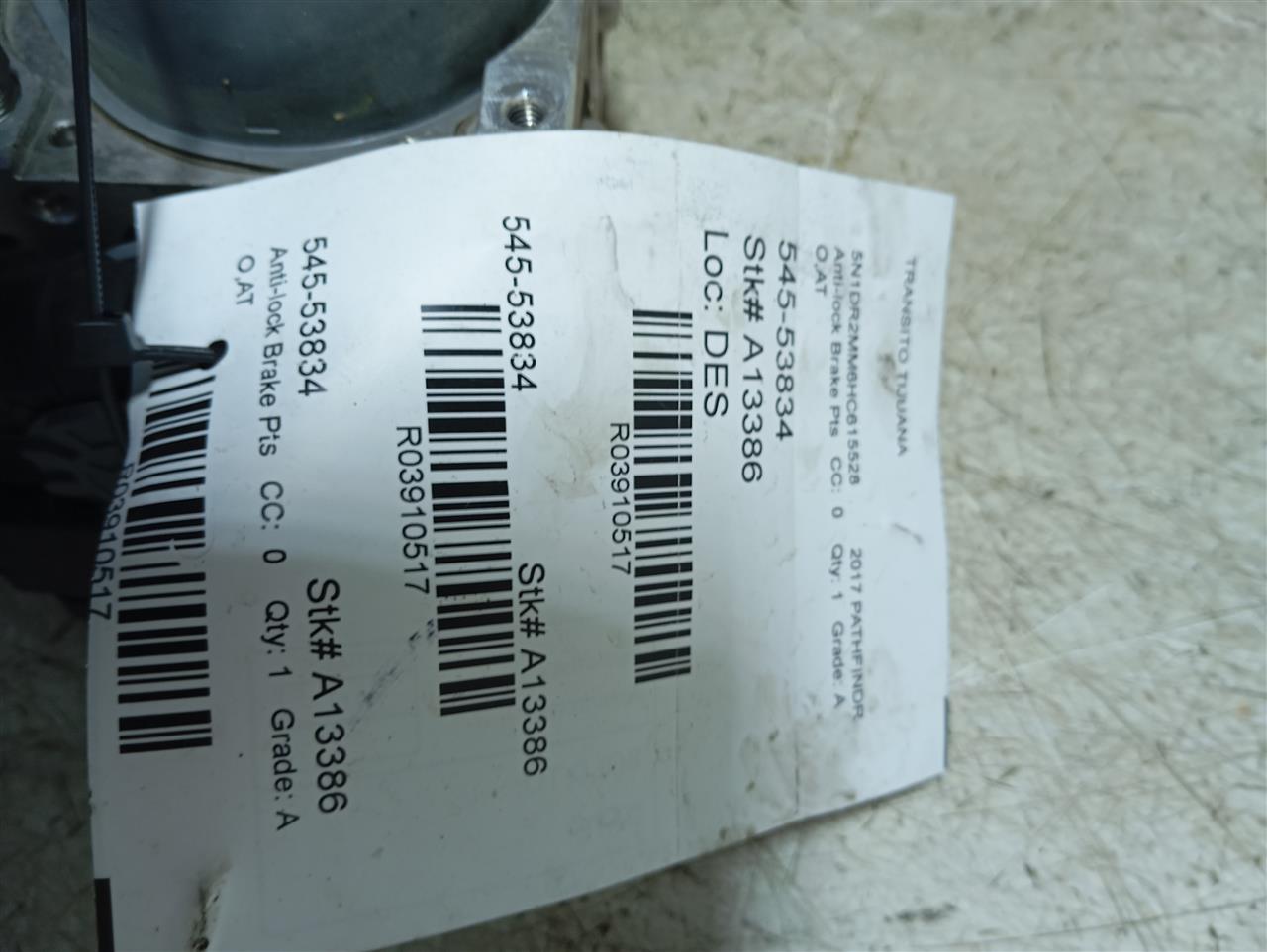 Used 2017 Nissan PATHFINDER adaptive cruise control - Stock #A13386
