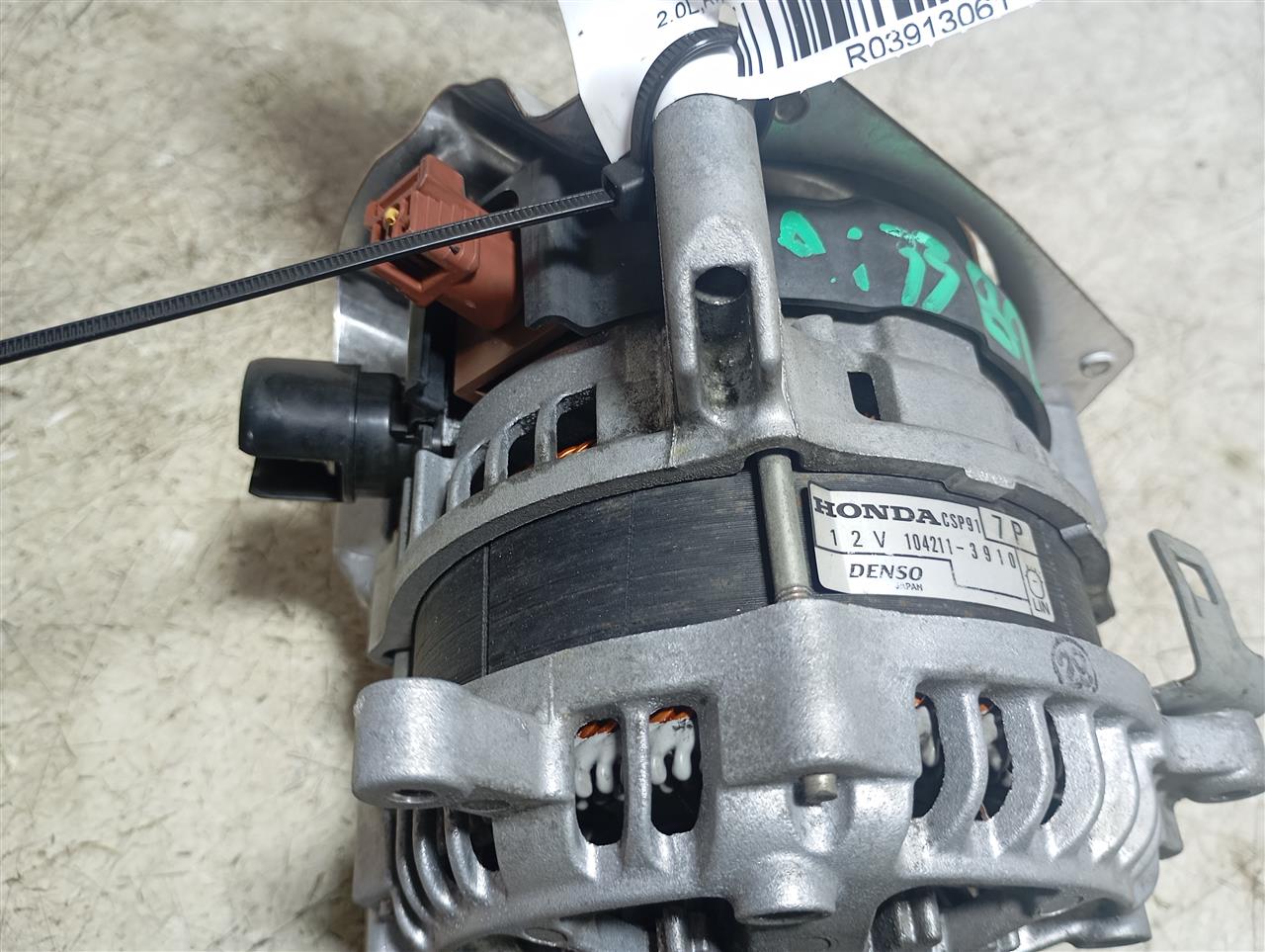 Used 2019 Honda CIVIC Alternator - Stock #A13389