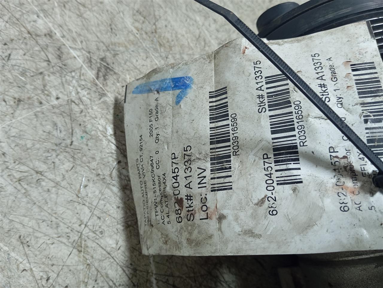 2005 FORD F150 PICKUP Ford AC Compressor