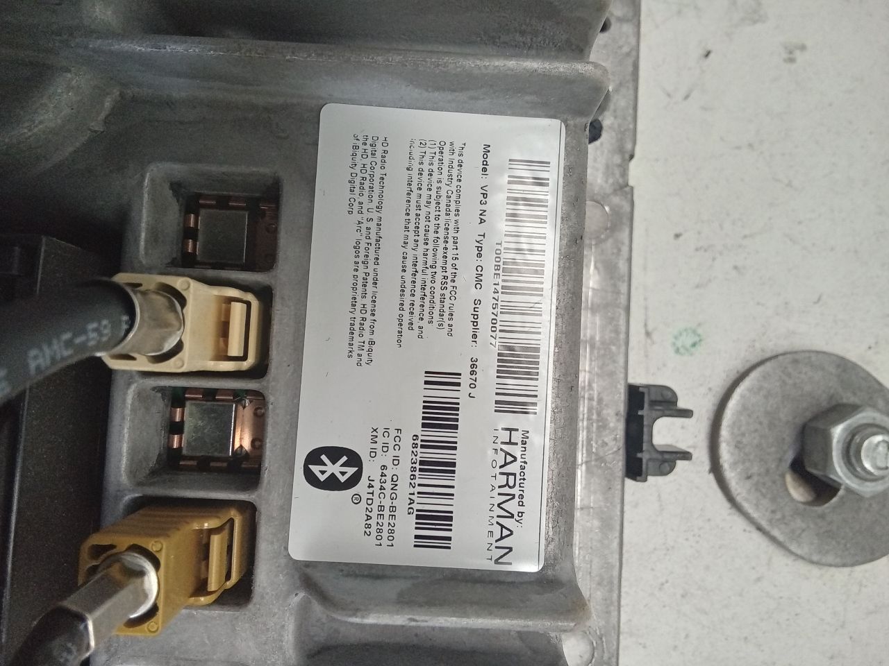 Used 2015 Jeep GRAND CHEROKEE Radio Audio - Stock #H17587