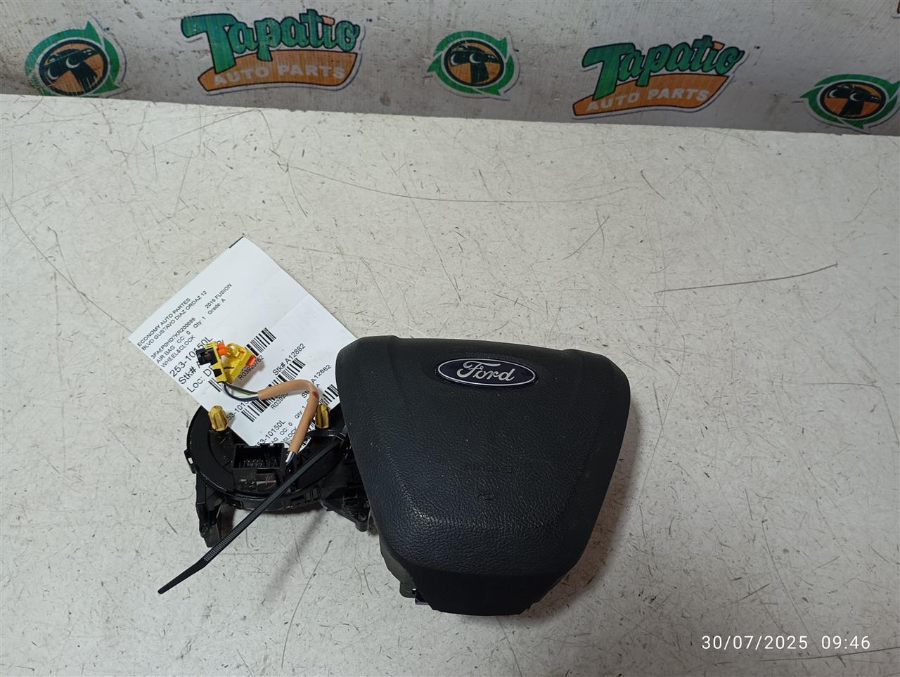 2019 Ford FUSION Air Bag