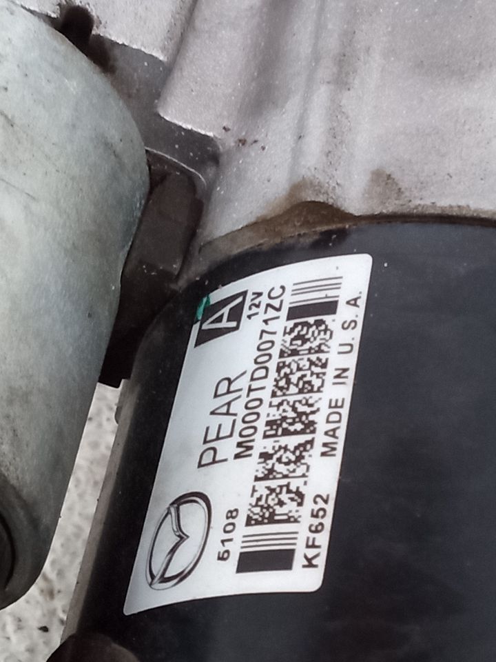 Used 2015 Mazda MAZDA 3 Starter Motor - Stock #H17642