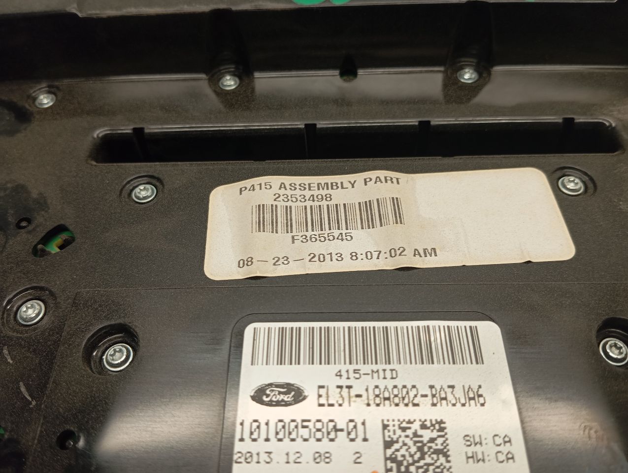 Used 2013 Ford FORD F150 PICKUP ID EL3T-18A802-BASMMM - Stock #H17067