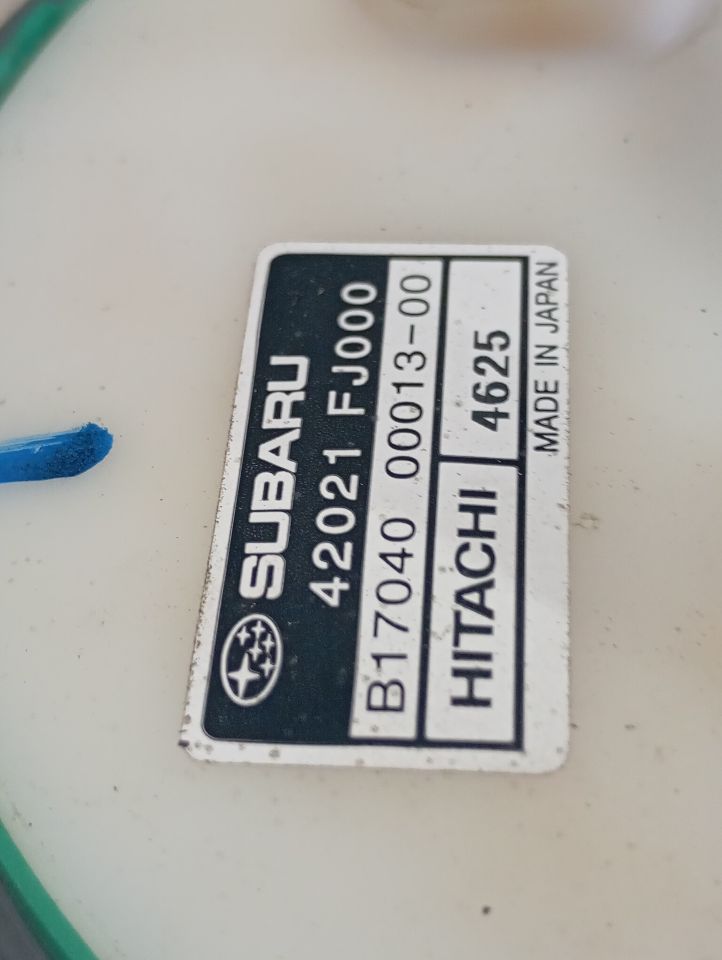 2014 IMPREZA Subaru Fuel Pump