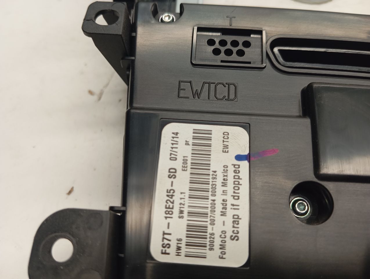 Used 2015 Ford FUSION ID FS7T-18E245-SA thru SD - Stock #H17705