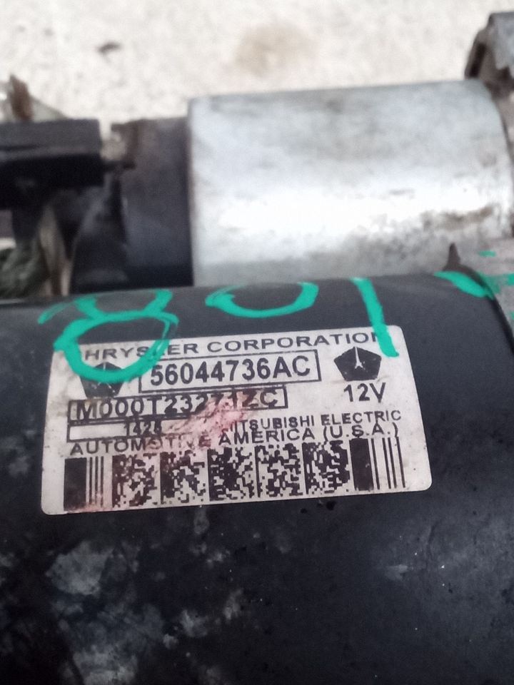Used 2015 Chrysler DURANGO Starter Motor - Stock #H18018
