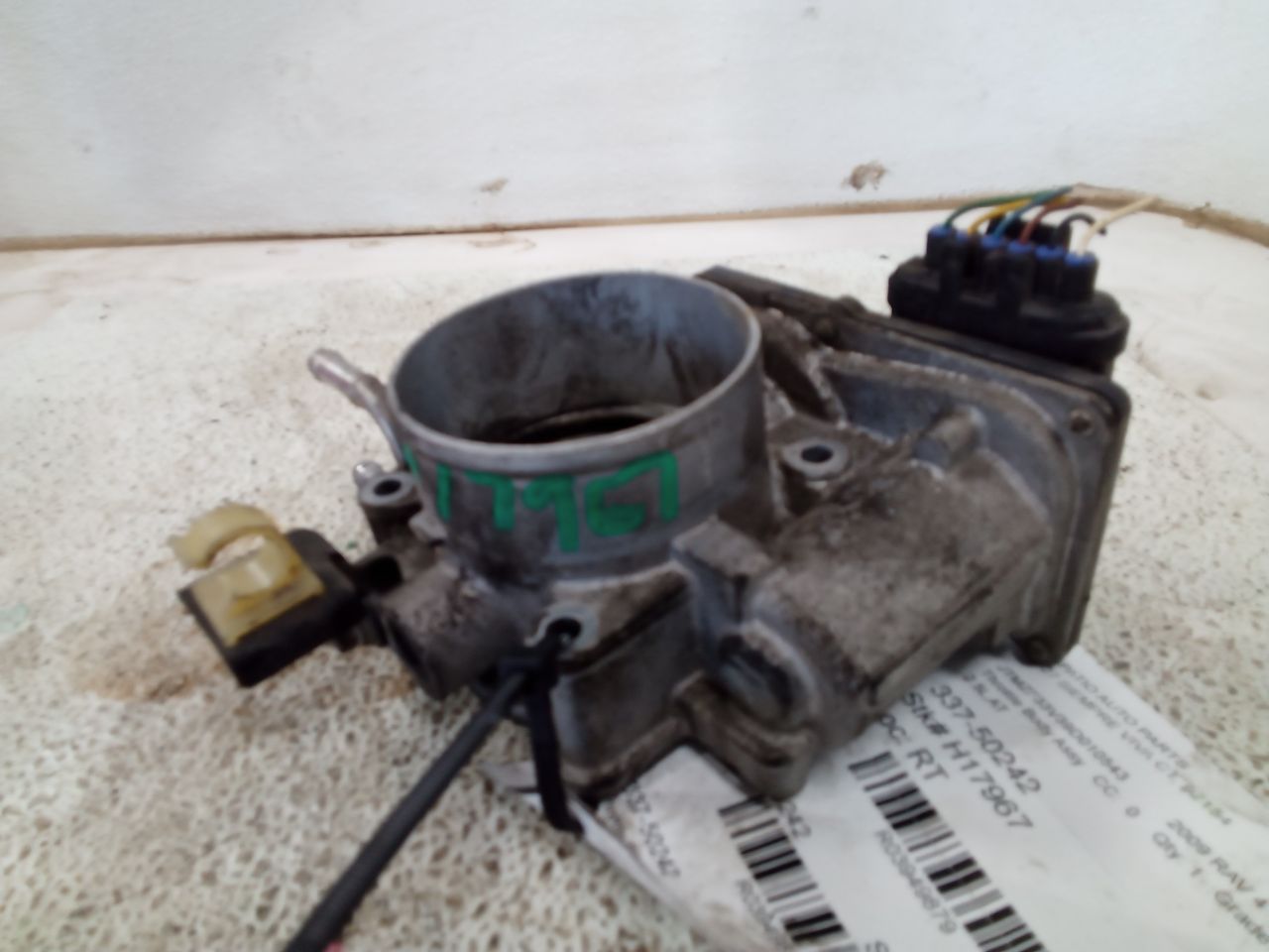 Used 2009 Toyota RAV4 Throttle Body Assy - Stock #H17967