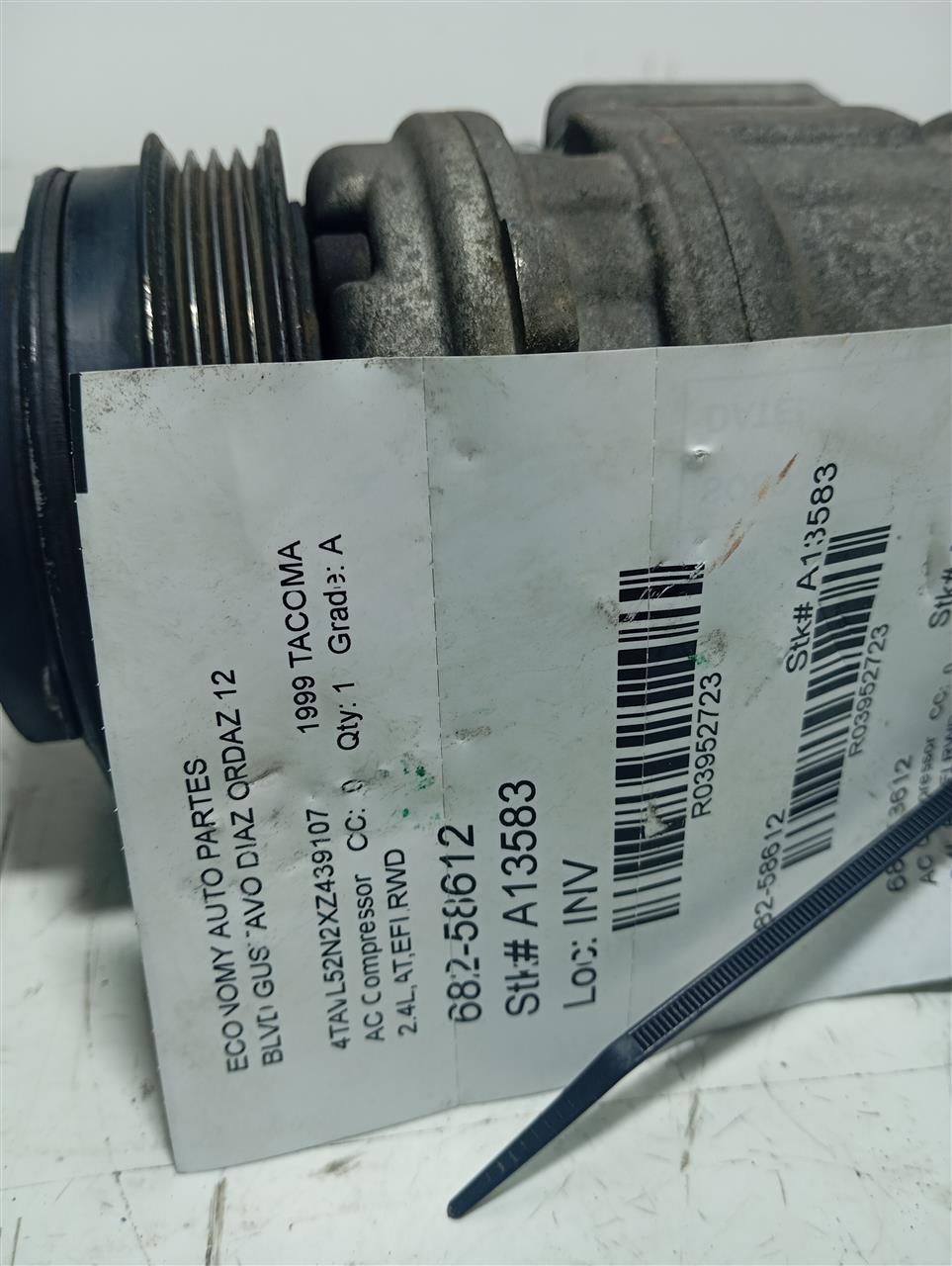 1999 Toyota TACOMA AC Compressor