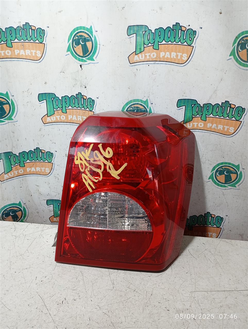 2012 Chrysler CALIBER Tail Lamp