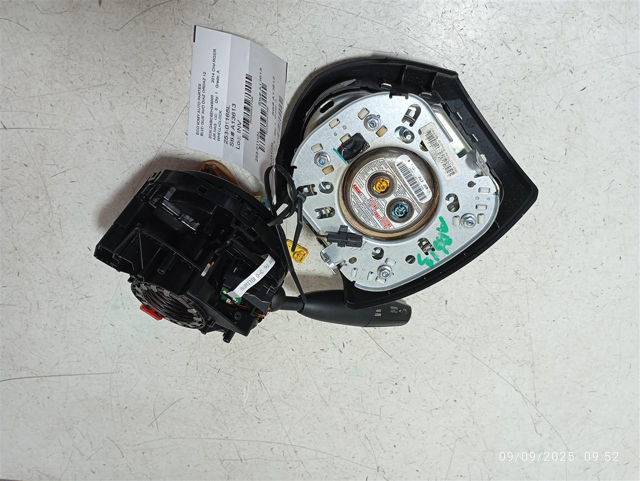 2014 Chrysler CHARGER Air Bag