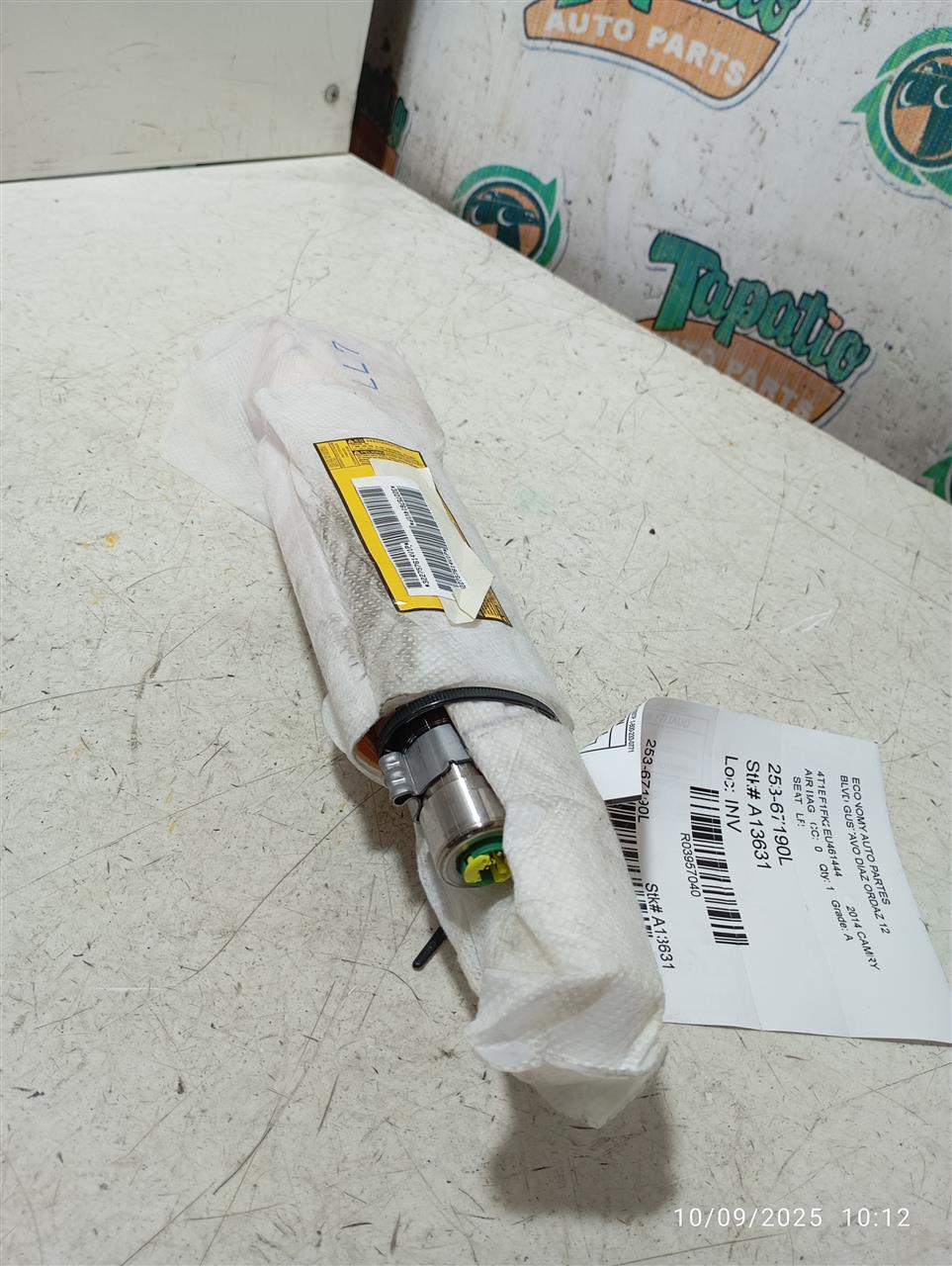 2014 Toyota CAMRY Air Bag