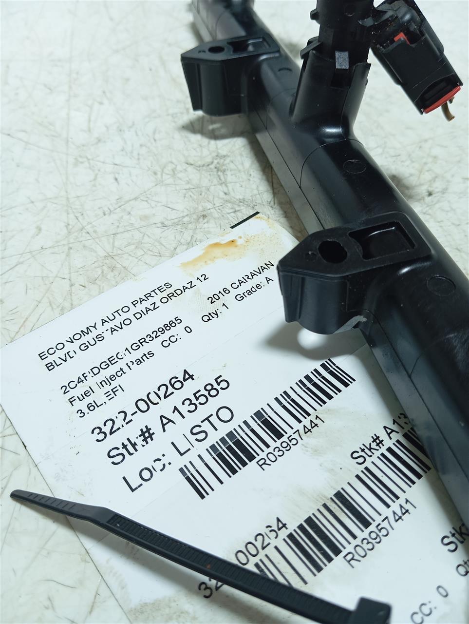 2016 Chrysler CARAVAN Fuel Inject Parts