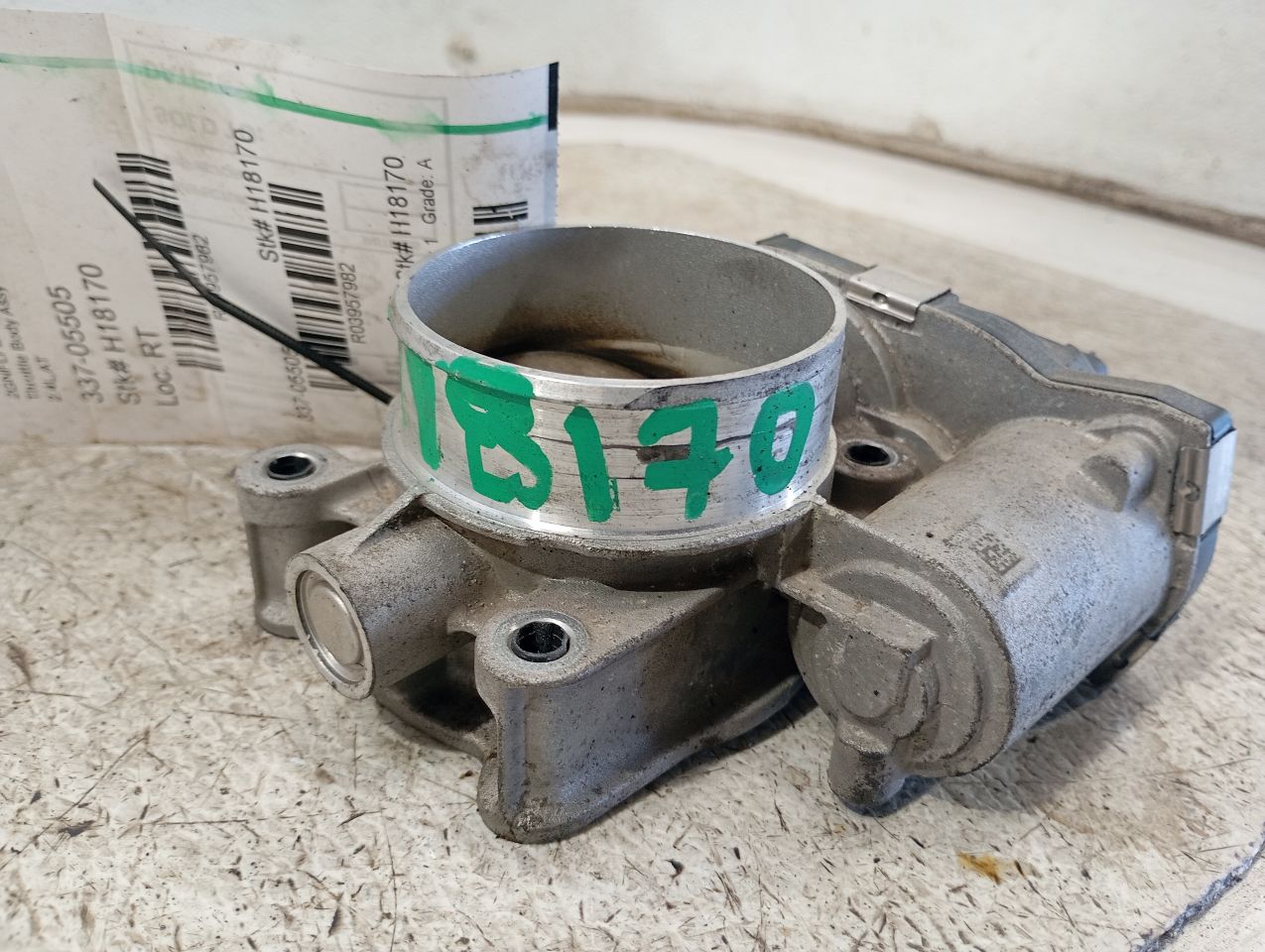 Used 2014 General Motors EQUINOX Throttle Body Assy - Stock #H18170