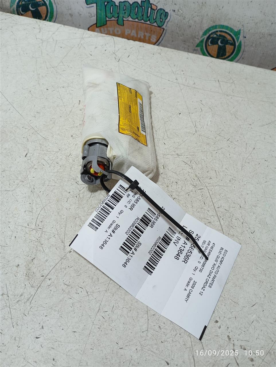 2009 Toyota CAMRY Air Bag